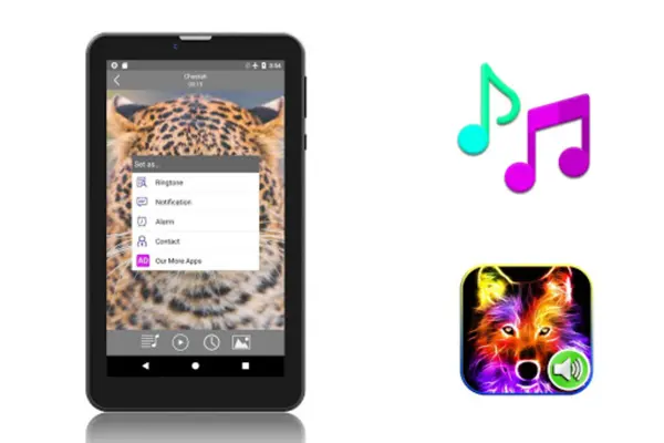 Animal Sounds Ringtones android App screenshot 1